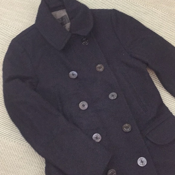 J.Crew Men’s Dock Wool Pea Coat Small/Extra Large - Picture 6 of 8